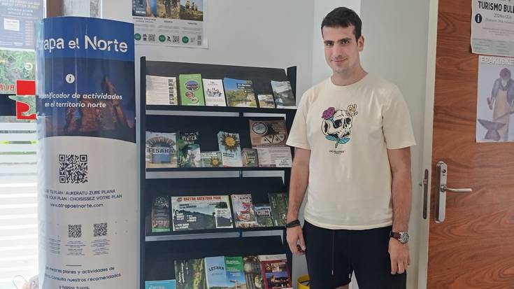 Lesakako Turismo Bulegoa bisitatzen izan gara