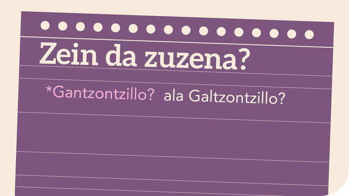 *Gantzontzillo? ala Galtzontzillo?