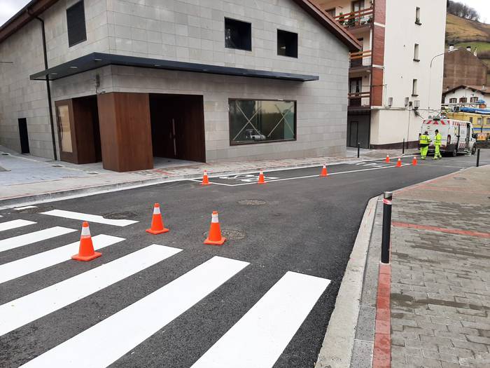 Leitzako autobus eta taxi geltoki berria martxoaren 1etik aurrera hasiko dira erabiltzen