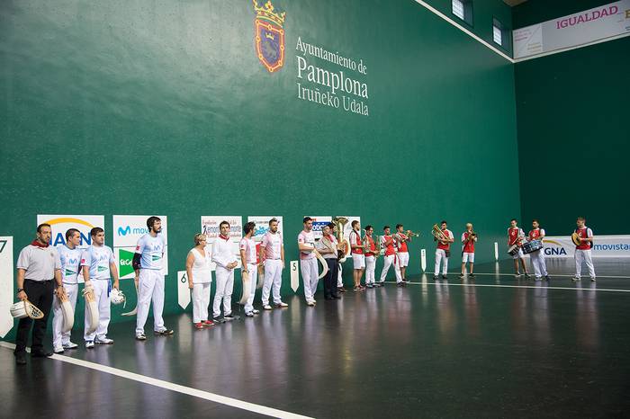 Urriza eta Ion nagusitu dira Nazioarteko erremonte zirkuituaren bosgarren jardunaldian Iruñean