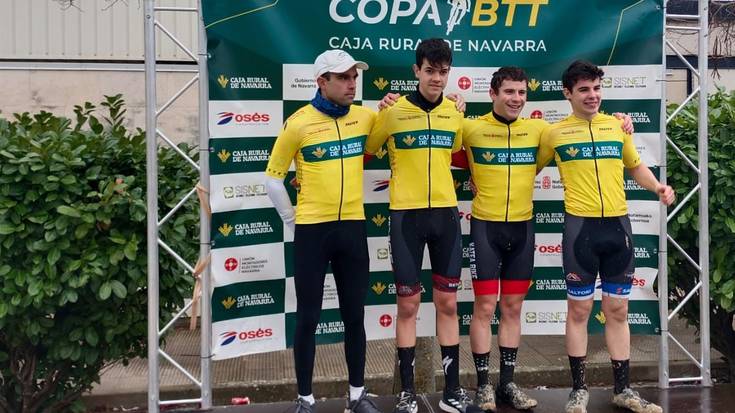 Eneit Bertiz sunbildarra lider da Rural Kutxa BTT Irekian