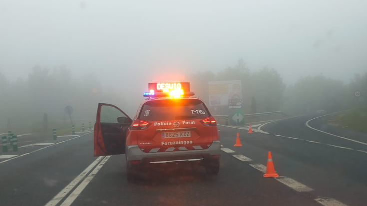 Kamioi batek istripua izan du eta Belateko tunela itxi dute bi noranzkoetan