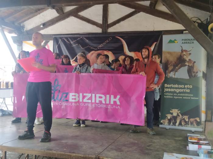 Erdiz Bizirik plataformak manifestaziora deitu du urriaren 12an Elizondon