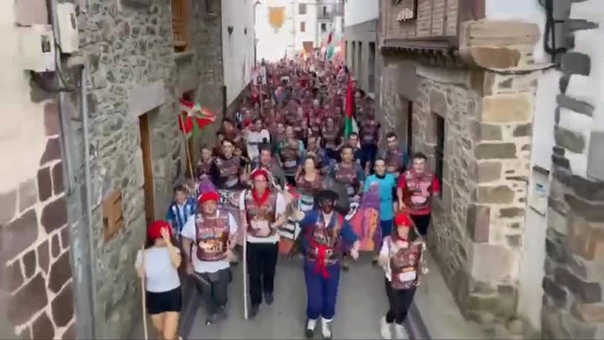 Korrikako irudiekin bideoa osatu du Goizuetako Korrika Batzordeak