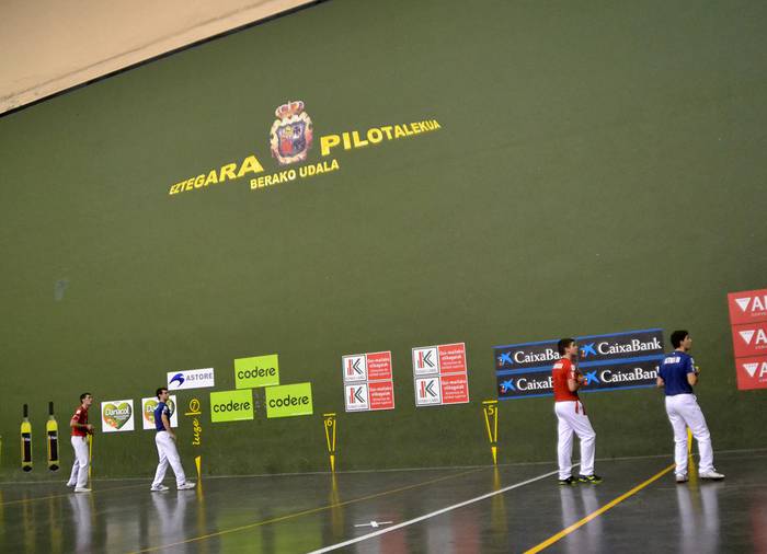 Abuztuaren 2an Beran jokatuko den pilota jaialdirako sarrerak salgai paratu dituzte