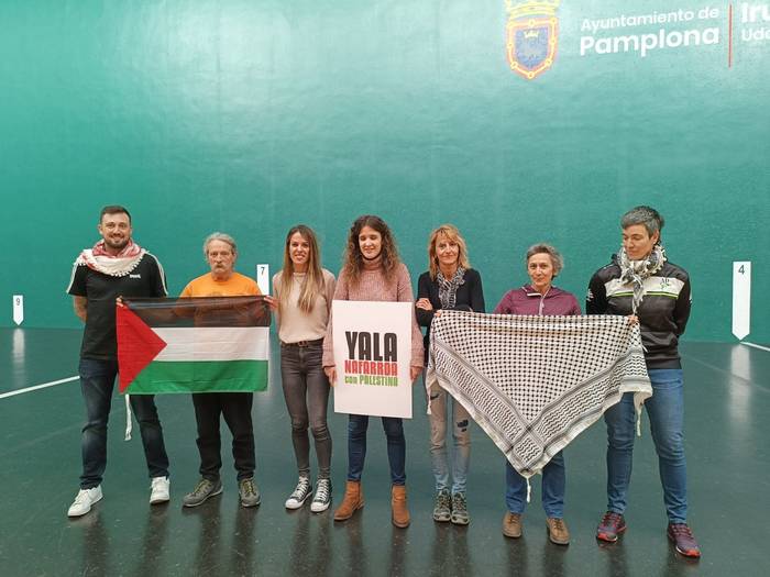 Adosen Udaberri Pilota Txapelketaren asteburuko jalaldia Palestinaren aldekoa izanen da