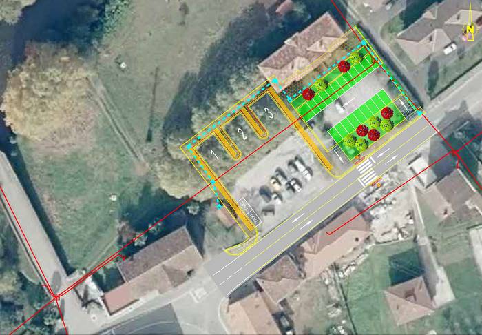 Lurralde Kohesioak behin-behinean onartu du garraio aldaketa lekua eta aparkalekua Oronoz-Mugairin eraikitzeko proiektua