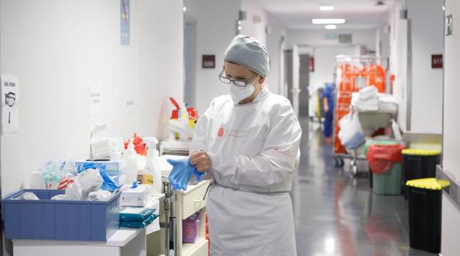 Nafarroan 58 positibo atzeman zituzten atzo, horietako bat Oronoz-Mugairin