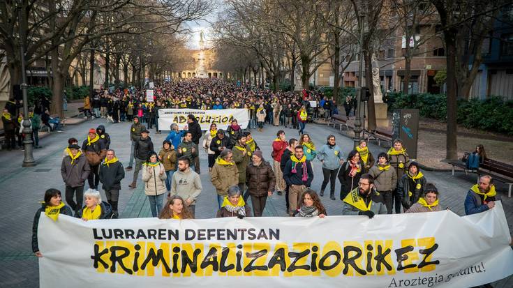Larunbateko ekitaldiko hitzak
