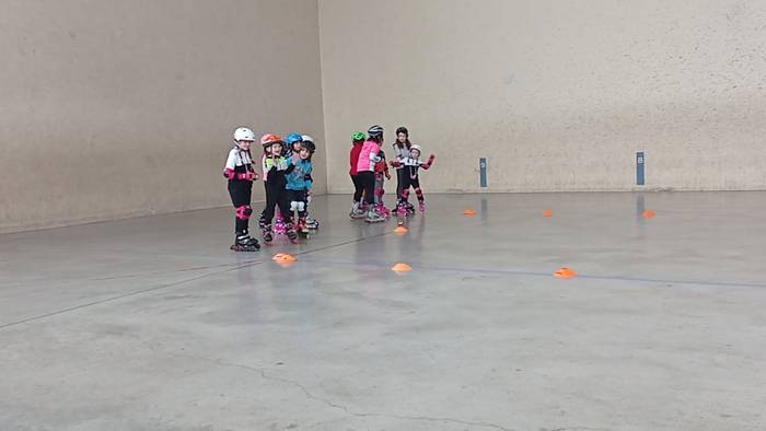 Patinaje ikastaroa egin dute Legasako haurrek