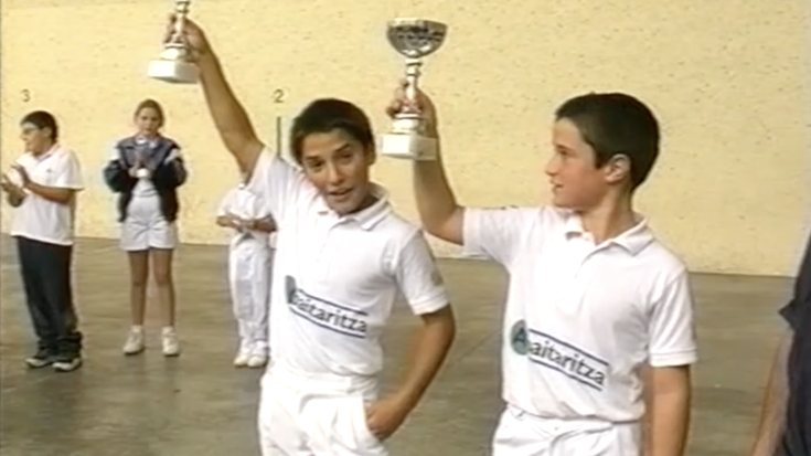 Igantziko bestak 2001: txupinazoa eta pilota partidak