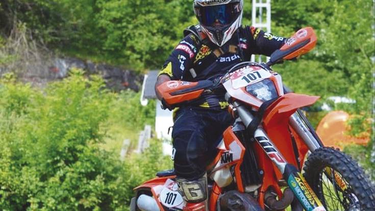 Alberto Aranburuk irabazi du Bertizaranako Enduro proba