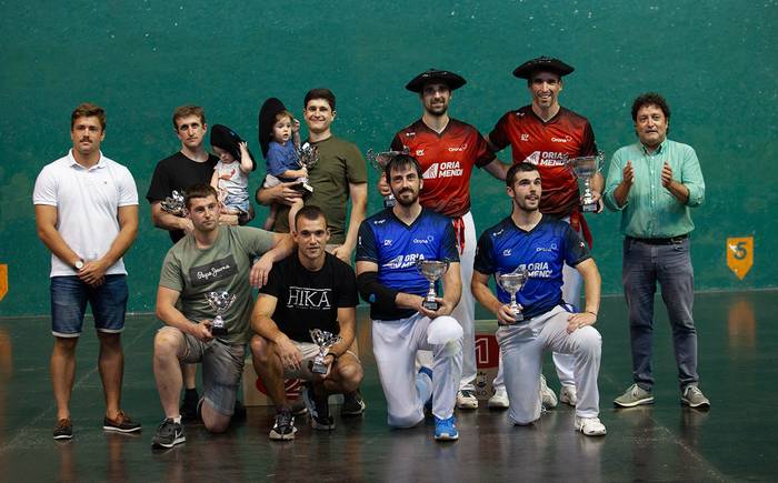 Jai Alai Zarautz erremonte txapelketa ere irabazi du Aritz Juanenea saldiastarrak