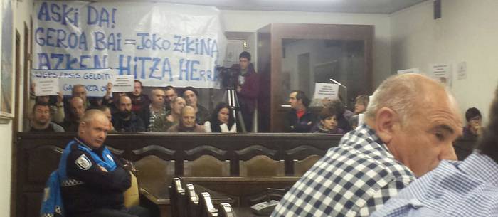 Sustrai Erakuntzak Aroztegiko UGPS-aren kontra jarritako helegitean parte hartuko du Baztango Udalak