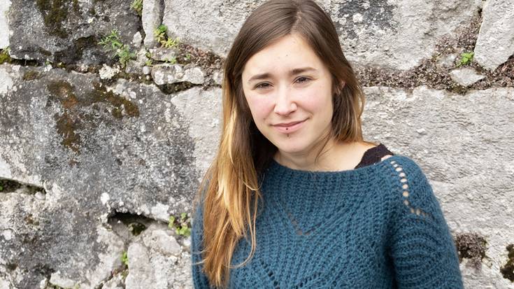 Maddi Ane Txoperenarekin egon gara, 'Ez erran inori' liburuaren  harira