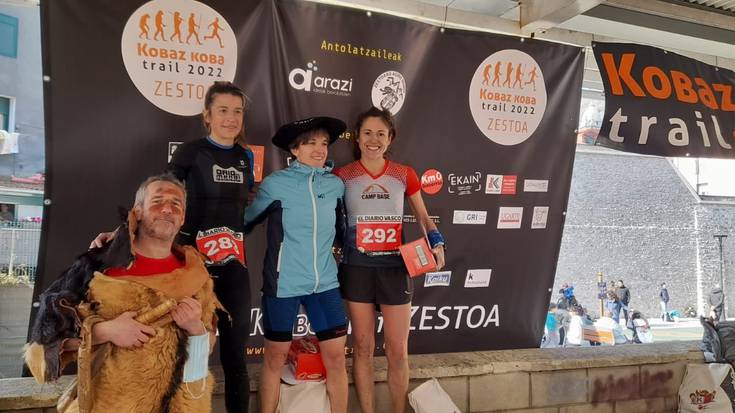 Kobaz Koba Trail lasterketa irabazi du Leire Baraibar aresoarrak