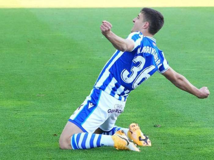 Jon Karrikaburu futbolari baztandarra da estatu espainiarreko liga guztietako golegile nagusia