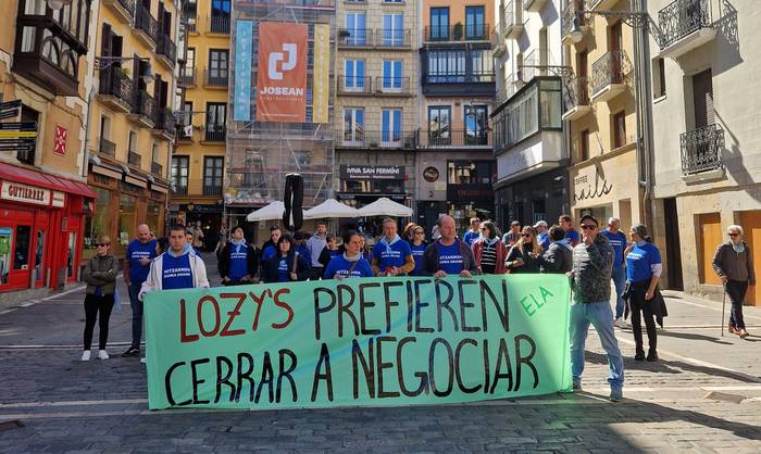 Lozy'sek langileen eskubideak urratu dituela ebatzi du Lan Ikuskaritzak