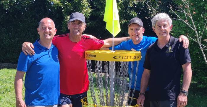 Baxi Basajauna taldeko Iñaki Gonzalez nagusitu da II. Xacobeo disko golf irekian