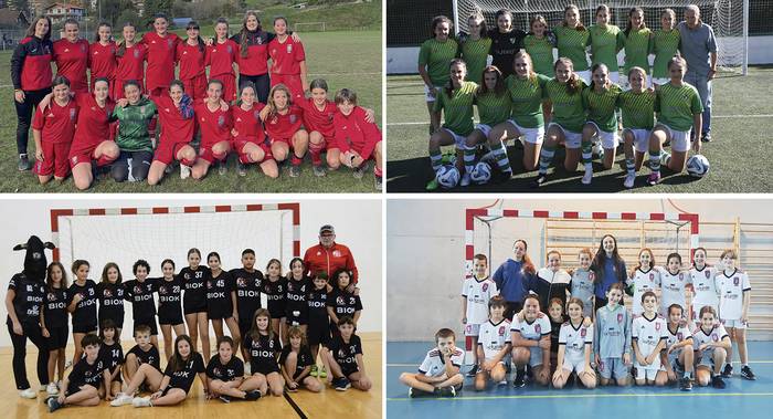 Futbol derbia jokatuko dute Aurrera eta Beti Gazteko neska kadete-infantilek