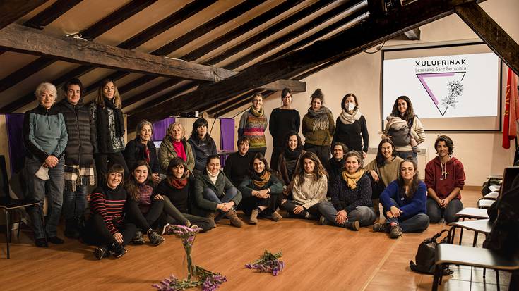 Iratxe Muxika, Xulufrinak sare feministako kidearekin egon gara
