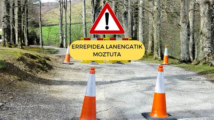 Leitzan Baztarrolako errepikagailura doan errepidea asfaltatuko du gobernuak