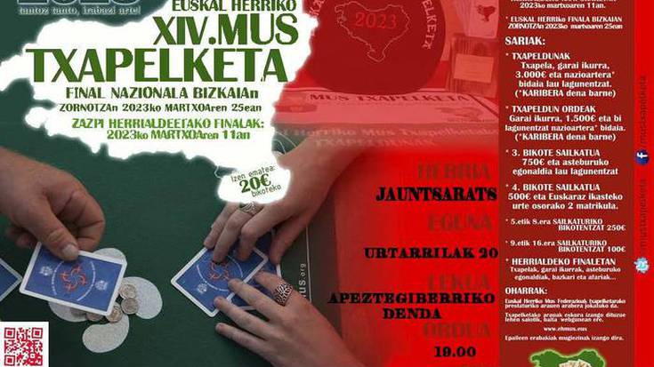 Euskal Herriko XIV. Mus txapelketaz mintzatu gara Josetxo Zabaleta arduradunarekin