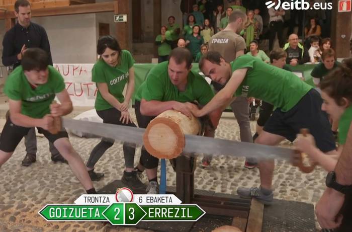 Goizuetak, Errezilen aurka galduta, ez du herri-kirol finalerako txartela eskuratzerik izan