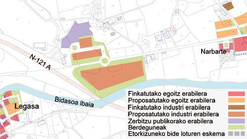 105.000 m2 lur industrial berria sortu nahi du Udalak