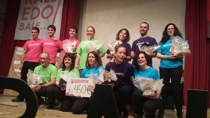 Azaroaren 15ean bukatuko da Leitzako Balikebale lehiaketan izena emateko epea