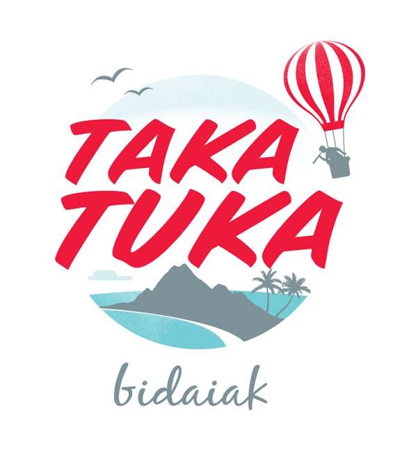 TAKATUKA BIDAIAK logotipoa