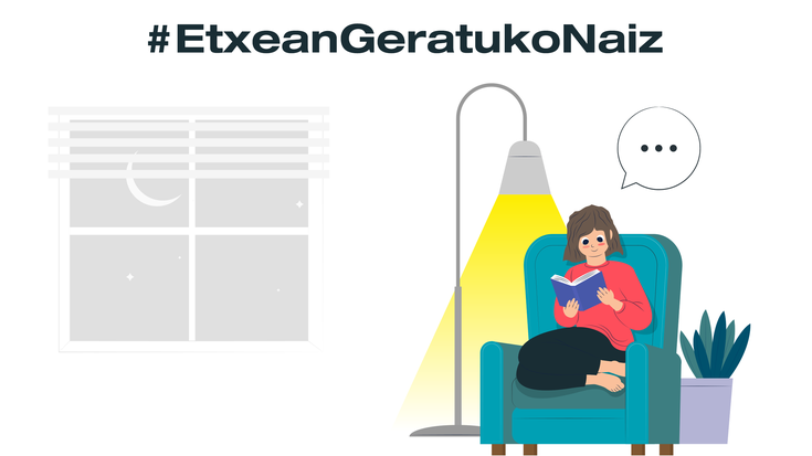 #Etxean Geldituko Naiz
