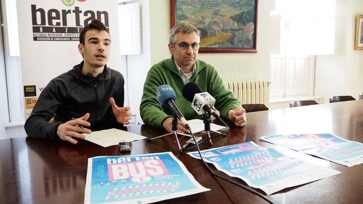 Bertan-Bus zerbitzua aurkeztu du Bertan Baztanek