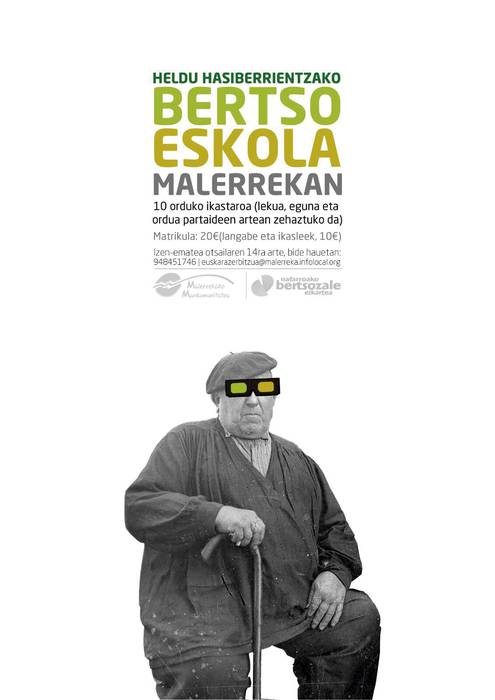 Heldu hasiberriendako bertso eskola ikastaroa antolatu dute Malerrekan