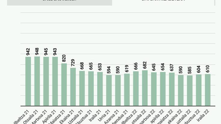 610 langabetuk emana dute izena Doneztebeko enplegu bulegoan irail hondarrean