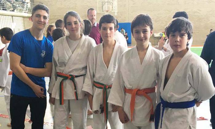 Eskualdeko sei kirolari Nafarroako judo txapelketan