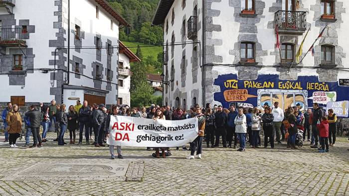 Eraso matxisten kontrako protokolo berritua aurkeztuko dute Leitzan