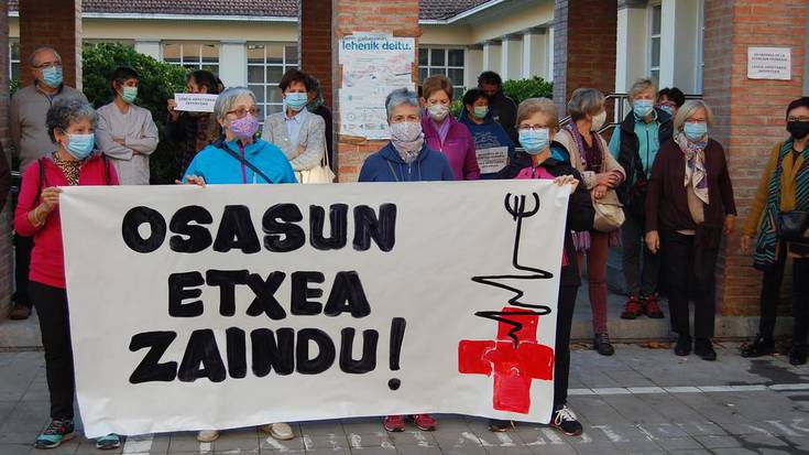 Zazpigarren astez 'osasun etxea zaintzeko' eskatu dute Lesakan