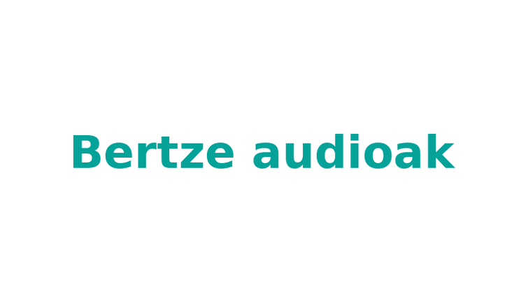 Hamabortz Ama bat kantaren bertsio elektronikoa