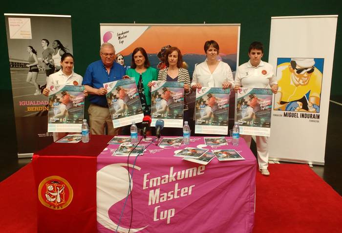 Emakumezkoen I. San Fermin Torneoa jokatuko dute hamabi pilotarik