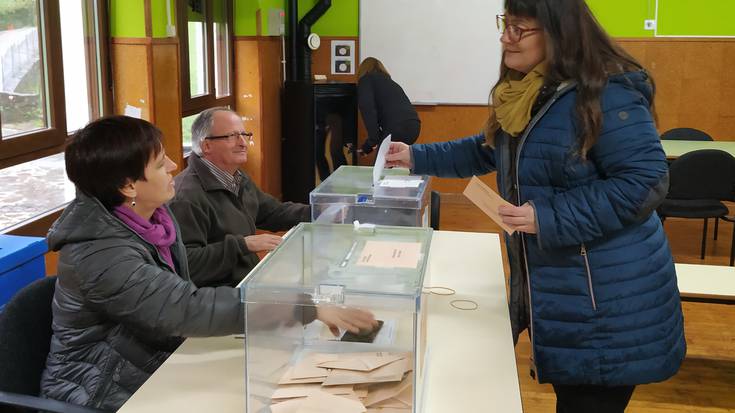 EH Bildu nagusitu da Zubietan, 95 boto eskuratuta