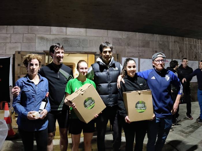Inoiz baino jendetsuagoa izan da Elizondoko San Silvestre lasterketa