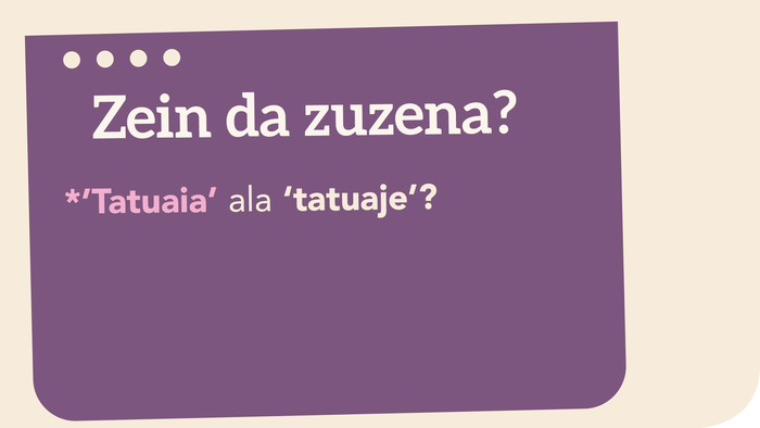 *’Tatuia’ ala ‘tatuaje’?