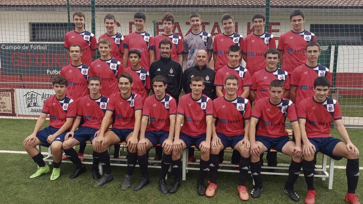 Kopako finala galdu dute Baztan futbol taldeko jubenilek