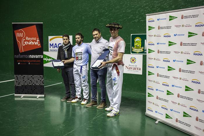 Eguberrietako erremonteko buruz buruko txapelketako final ikusgarrian Urriza doi-doi nagusitu zaio Urtasuni