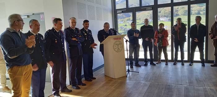 Santa Barbara suhiltzaileen besta eguna ospatu zuten abenduaren 3an Saran
