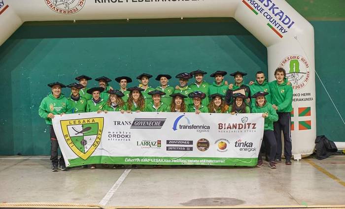 Euskal Herriko sokatira txapel guztien jabe egin da Beti Gazte lehen aldiz