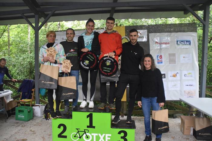 Aimar Otxoteko lesakarrak irabazi du Intxixu Trail mendi lasterketa Oiartzunen