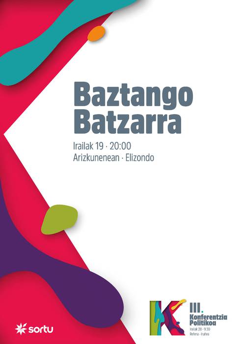 Ikasturte hasierako batzarra deitu du Baztango Sortuk irailaren 19an