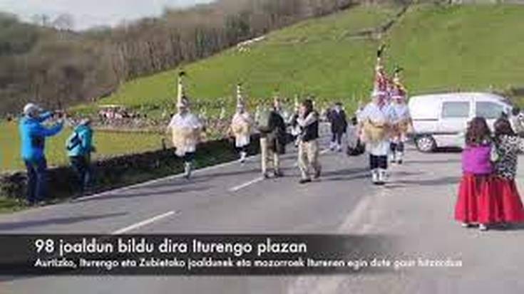 Inauterietako egun handia gaur Iturenen